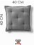 Yumuşacık Sandalye Minderi Dikişli Premium Bağıcıklı Standart Kırlent 45X45 cm [ 1 Adet ] 2