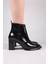 Jon Düz Topuklu Bot Siyah 4