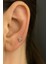 By Dilek Çetin Acessorry Çelik Üçgen Figürlü Kıkırdak Helix Tragus Piercing 1