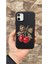 Iphone 11 Uyumlu Kiraz Leopar Fiyonk Desenli Silikon Darbe Emici Klasik Korumalı Rubber Kılıf 277 2