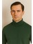 Fincher Yarım Balıkçı Fit Kalıp Boğazlı Erkek Kazak - Yeşil 5