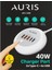 Auris ARS-CH80 40W 2x Type-C + 4x USB Çoklu Şarj Istasyonu | One Touch Işıklı Hızlı Şarj Adaptörü 1