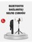 Buğz Kablosuz Bluetooth Selfie Çubuğu – 360° Dönebilir Başlık, Taşınabilir ve Şık Tasarım 1