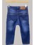 Mojo Erkek Çocuk 1-13 Yaş Slim Ft Taşlamalı Kot Pantolon Kot Mavi 5