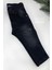Mojo Erkek Çocuk Taşlanmış Slim Fit Kot Pantolon 2098 Siyah 6