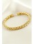 Örgülü Lüks Çelik Kelepçe Bileklik 1