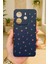 Xiaomi Redmi Note 14 - Mini Kiraz Desenli Silikon Darbe Emici Klasik Korumalı Rubber Kılıf 2