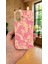 iPhone 16 -Pembe Leopar Desenli Silikon Darbe Emici Klasik Korumalı Rubber Kılıf 2