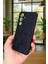 Samsung Galaxy S24 - Siyah Kelebek Desenli Silikon Darbe Emici Klasik Korumalı Rubber Kılıf 4