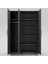 3 Kapaklı Elbise Dolabı 180X120X55CM 03102501 2