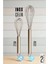 Bfs Inox Çelik Çırpıcı + Uzun Kısa 2 Li Çırpıcı Seti 1
