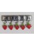 Strawberry - Çilek Charm - Italyan Bileklik Uyumlu Paslanmaz Çelik Figürlü Charm 2