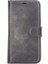 Apple iPhone 14 Plus Uyumlu Deri Cüzdanlı Kılıf Mwwn VS4EF Gri 4