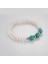 Gerçek Inci Turkuaz Taşı Bileklik MKT.1.10001.1 2
