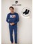 %100 Pamuk Uzun Kol Lisanslı & Baskılı Pijama Takımı (2 Adet Hediye Çorap) L1.PC.6096.001 1