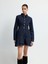 Cepli Pileli Denim Elbise Lacivert 12445837000 5