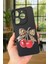 Tecno Spark 10 Pro Uyumlu Kiraz Leopar Fiyonk Desenli Silikon Darbe Emici Rubber Kılıf 1