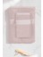 2 Parça Battal Lüks Premium Banyo Spa Havlu Takımı 90X170 cm Pudra 1