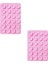 2pcs Silikon Emme Telefon Kılıfı Yapıştırıcı Montaj Telefon Aksesuarları Handfree Pink (Yurt Dışından) 3
