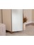 1 Kapaklı Gardırop – Krem Gövde, Aynalı Kapak 5