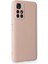 Xiaomi Redmi Note 11T Kılıf Nano Içi Kadife Silikon - Pudra (K95) 2