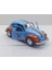 Dianomi 1:36 Ölçek Volkswagen Beetle // Çek-Bırak Metal Araba 12 cm Uzunluğunda 3