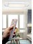 Modern LED Avize Plafonyer Üç Renkli Beyaz Kumandalı 1