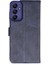Samsung Galaxy M15 Kılıf Trend S Plus Kapaklı Kılıf - Lacivert (K95) 1