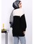 Siyah V Yaka Düğmeli Triko Hırka 4