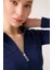 x Ece Lacivert Fermuarlı Spor Ceket Collared 14