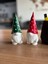 Noel Cüceleri 2'li Set Gnome Yer Cücesi Sevimli Yıl Başı Süsleri Dekoratif Obje El Boyaması 15CM 2