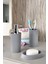 Home Antrasit Renk 5’li Banyo Seti – Dayanıklı ve Kullanışlı 2
