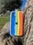 Iphone 12 Uyumlu Logolu Rainbow Kılıf 1