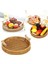Ravena Rattan Çok Amaçlı Dekoratif Tepsi Meyve ve Ekmek Sepeti 24 cm 1