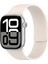 Apple Watch Series 11/10(42MM)/9/8/7/SE3/SE2/SE Uyumlu 38/40/41MM Deri Görünümlü Yumuşak Dokulu Manyetik Mıknatıslı Kordon 3
