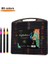 12/24/36/48/60/80 Renk Akrilik Marker Kalem Seti Su Geçirmez ve Şeffaf Olmayan Kağıt Istiflenebilir Kalemler ve Öğrenciler Renk: 80 Renk (Yurt Dışından) 1