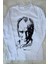 Mojo Unisex S, M, L, XL Atatürk Baskılı Uzun Kol T-shirt 021120 Beyaz 3