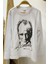 Mojo Unisex S, M, L, XL Atatürk Baskılı Uzun Kol T-shirt 021120 Beyaz 4