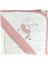 Mojo Kız Bebek Tavşanlı Banyo Havlusu 9871 Pudra 4