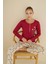 Seamlıfe Kadın Yakası Düğmeli Pamuklu Vıscone Pijama Takımı 1