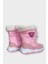 Su Itici Ayarlı Bağcıklı Kürklü Kız Çocuk Botu Pembe 5
