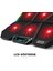 AD-RX44 X-GALE 6 Fanlı 12 RGB Işık Modlu 7 Kademe Standlı LCD Göstergeli Notebook Soğutucu 9