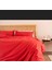Çift Kişilik % 100 Pamuk Nevresim Takımı Vermıllon 2