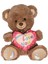PJH2324 Peluş Kalpli Ayı Love You 30 cm -Vardem 1