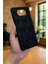 Poco X3 ve X3 Pro Uyumlu Siyah Kelebek Desenli Silikon Darbe Emici Klasik Korumalı Rubber Kılıf 3