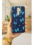 Xiaomi Redmi Note 8 Pro Mavi Kelebek Desenli Silikon Darbe Emici Klasik Korumalı Rubber Kılıf 2