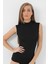2 Adet Siyah Bambu Kadın Balıkçı Yaka Sıfır Kol Body Boğazlı Kolsuz Badi 8