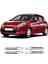 Renault Clio 3 HB Uyumlu 2006-2011 Krom Kapı Kolu 4 Kapı Paslanmaz Çelik 2