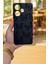 Infinix Hot 30 - Siyah Kelebek Desenli Silikon Darbe Emici Klasik Korumalı Rubber Kılıf 2