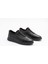 Erkek Siyah Deri Casual Günlük Ayakkabı 1